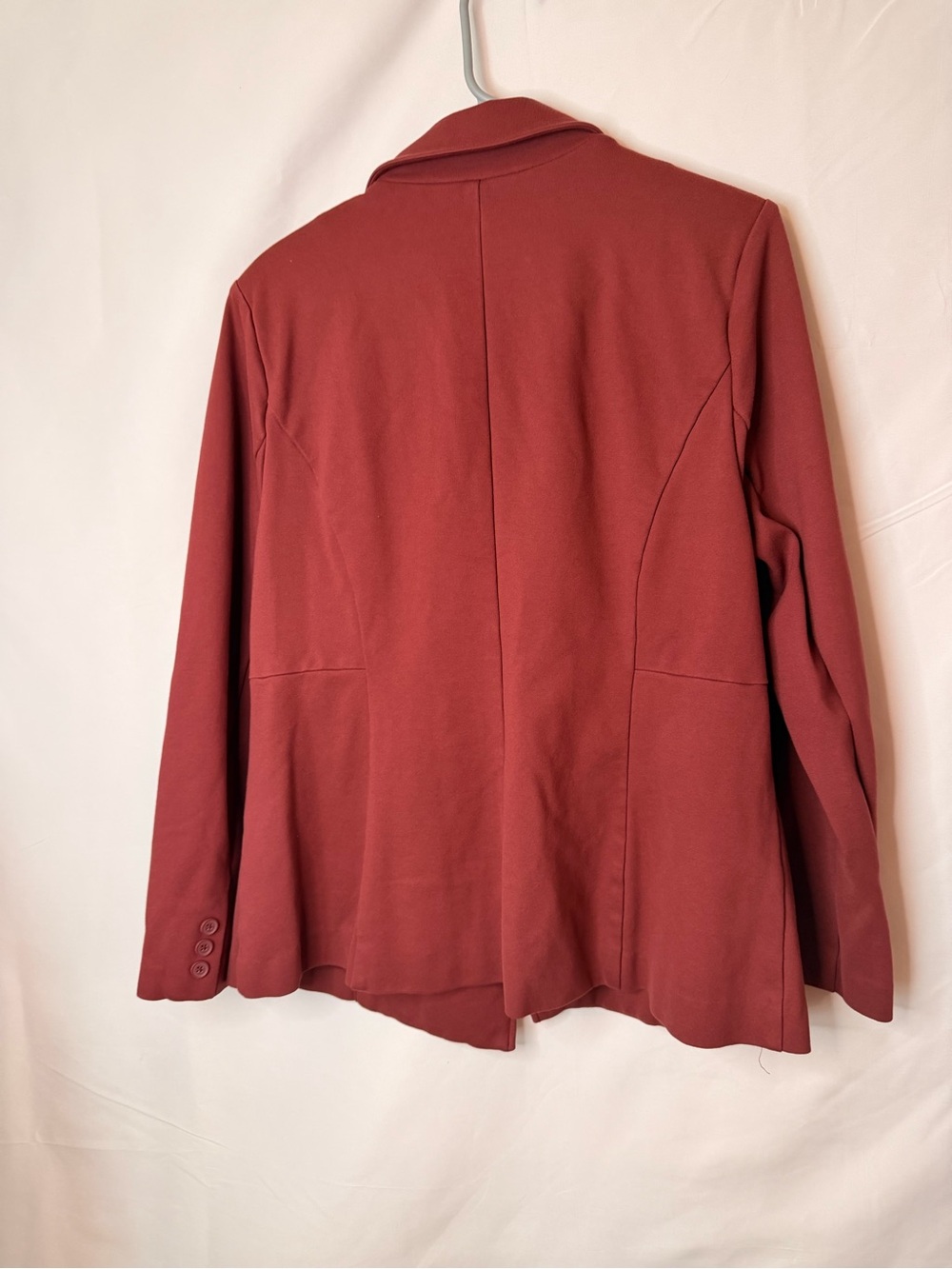 Torrid Plus Size 2 Rust Stretch Blazer Jacket Women’s 18/20 - Picture 3 of 4